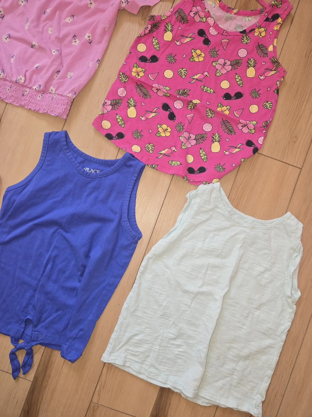 Girls Bundle Of 7 Tops